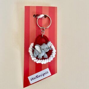 Crochet Little Keychain Charm, Handmade Backpack Charm